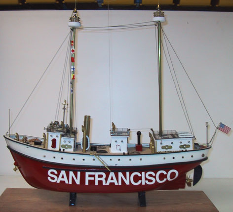 Lightship model showcase