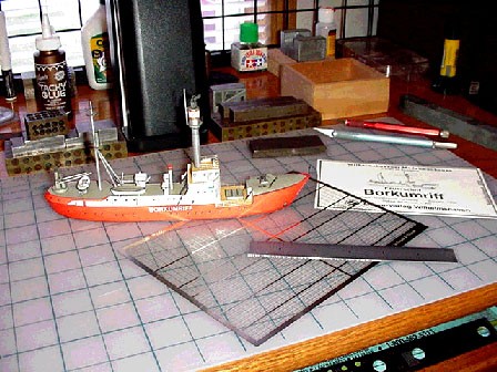 Lightship model showcase