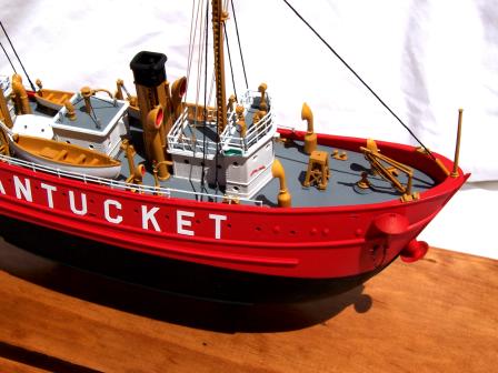 LINDBERG 1:95 SCALE  NANTUCKET LIGHT SHIP  # 70860 PLASTIC MODEL KIT  Level 2 